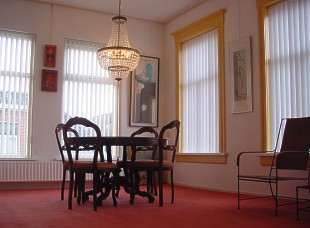 This picture shows one of the exhibition rooms of Beeldkracht Gallery on the first floor.